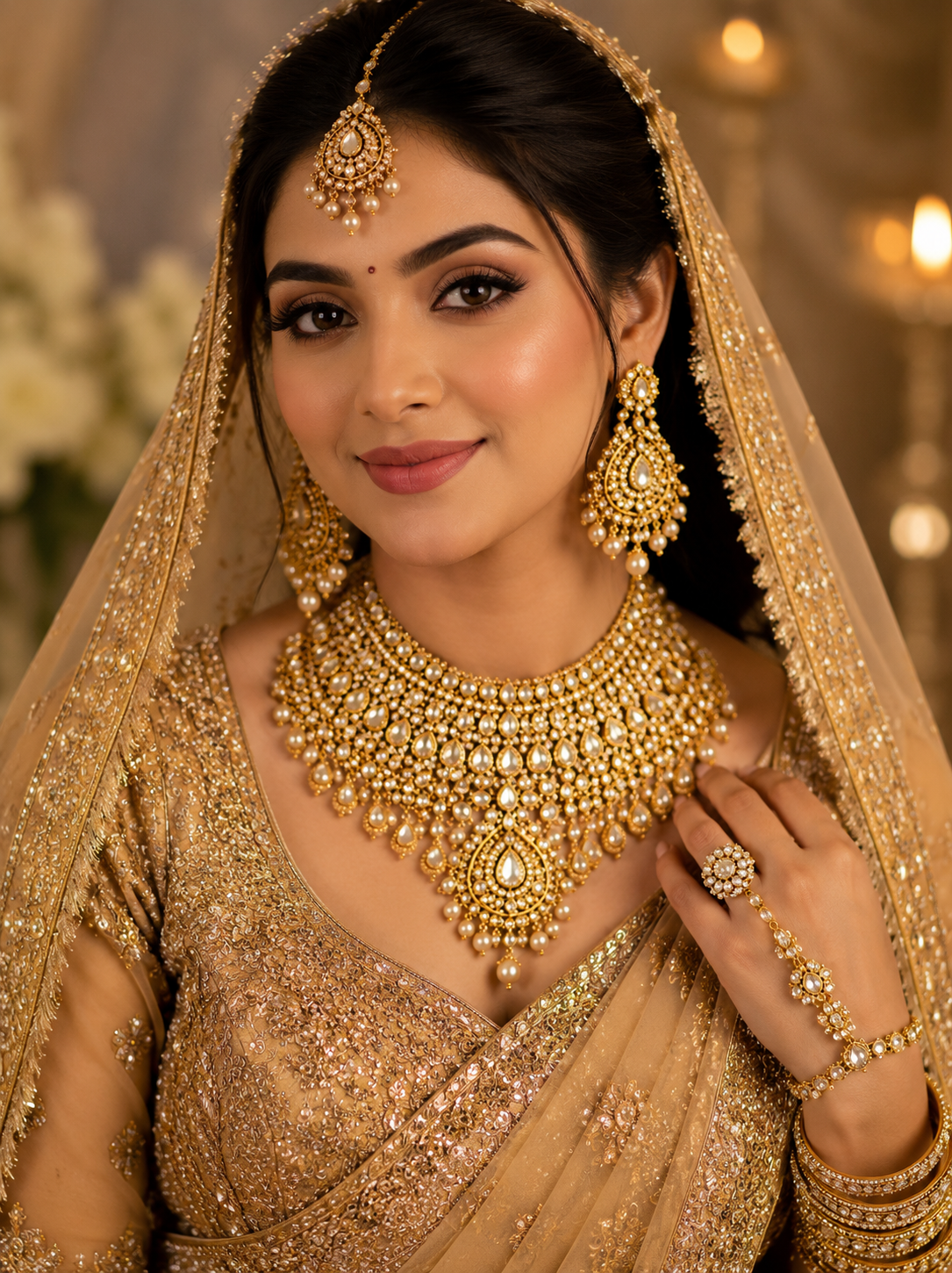 Bridal jewellery collection